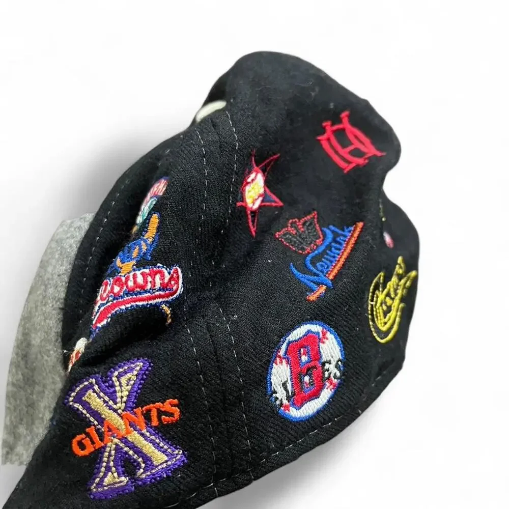 Gray black baseball cap